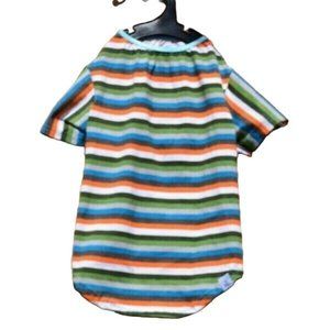 Kool Tees Dog Extra Large Multi Color Striped Pet T Shirt New
